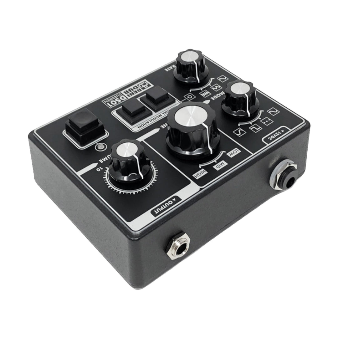 Benidub DS01 ダブサイレン シンセサイザー 製品画像 背面斜めアングル