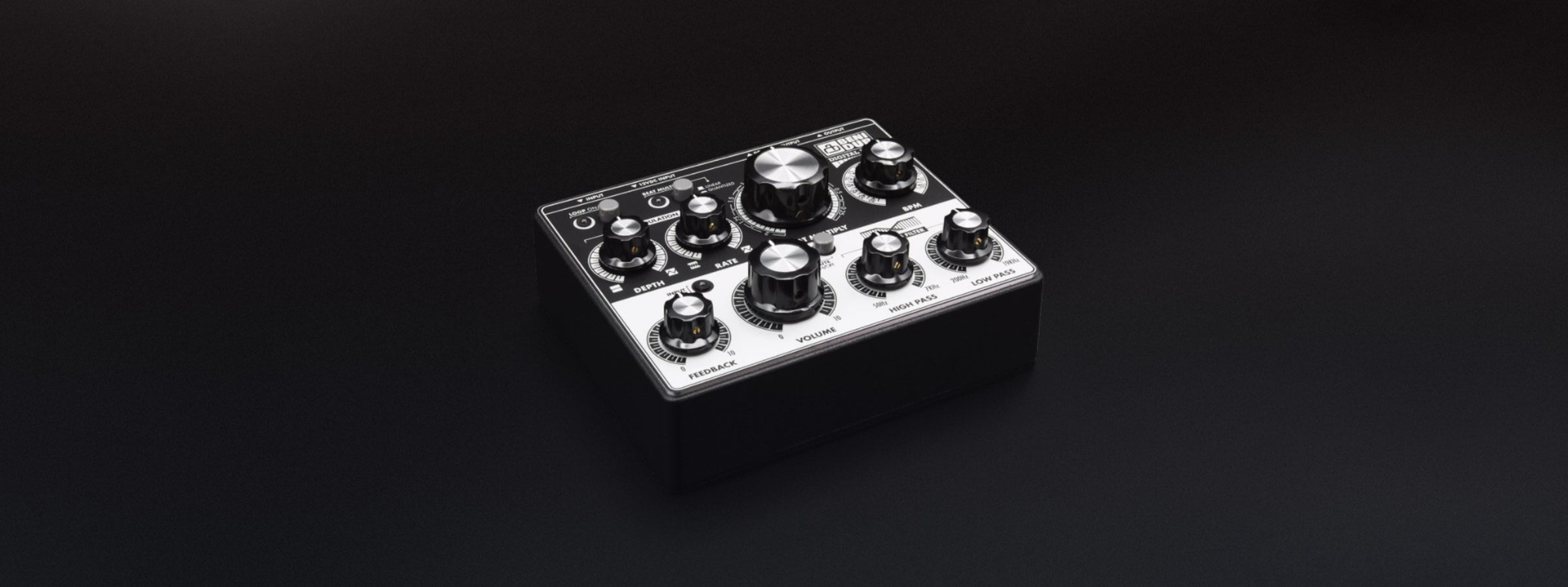 Benidub Digital Echo ダブディレイ デジタルエコー ギャラリー画像 正面斜めアングル