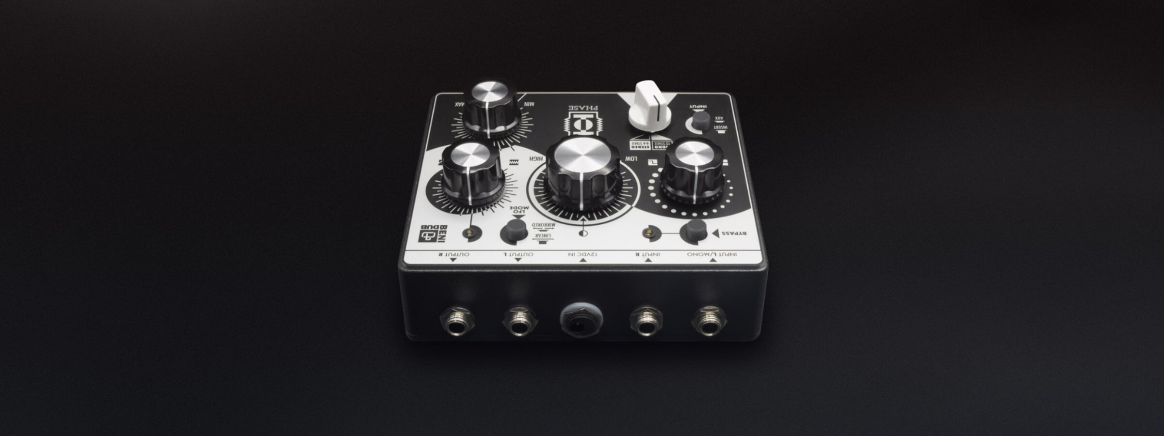 Benidub Phase 12段光学式ステレオフェイザー ギャラリー画像 背面アングル