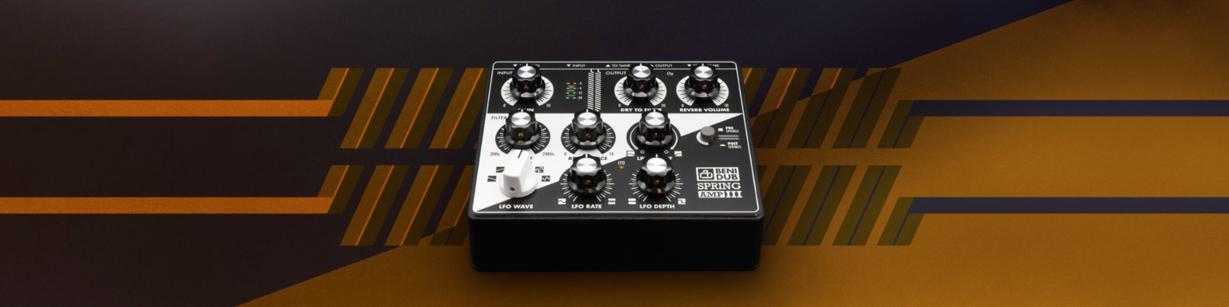 Benidub Spring Amp III スプリングリバーブ プリアンプ バナー画像