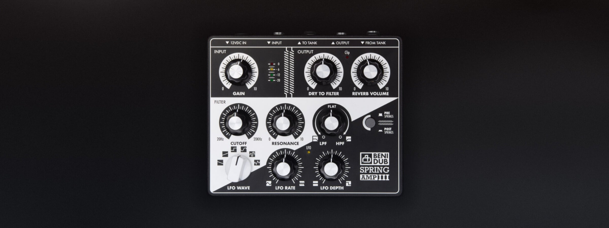 Benidub Spring Amp III スプリングリバーブ プリアンプ ギャラリー画像